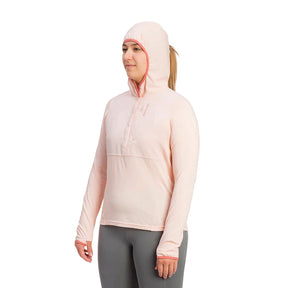Grundens Women's Shorebreak Performance Hoodie in Artic Ice - Sportsman Gear