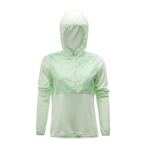 Grundens Women's Shorebreak Performance Hoodie in Artic Ice - Sportsman Gear