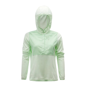 Grundens Women's Shorebreak Performance Hoodie in Peach - Sportsman Gear