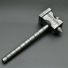 The Crusher Handmade Damascus Steel Hammer