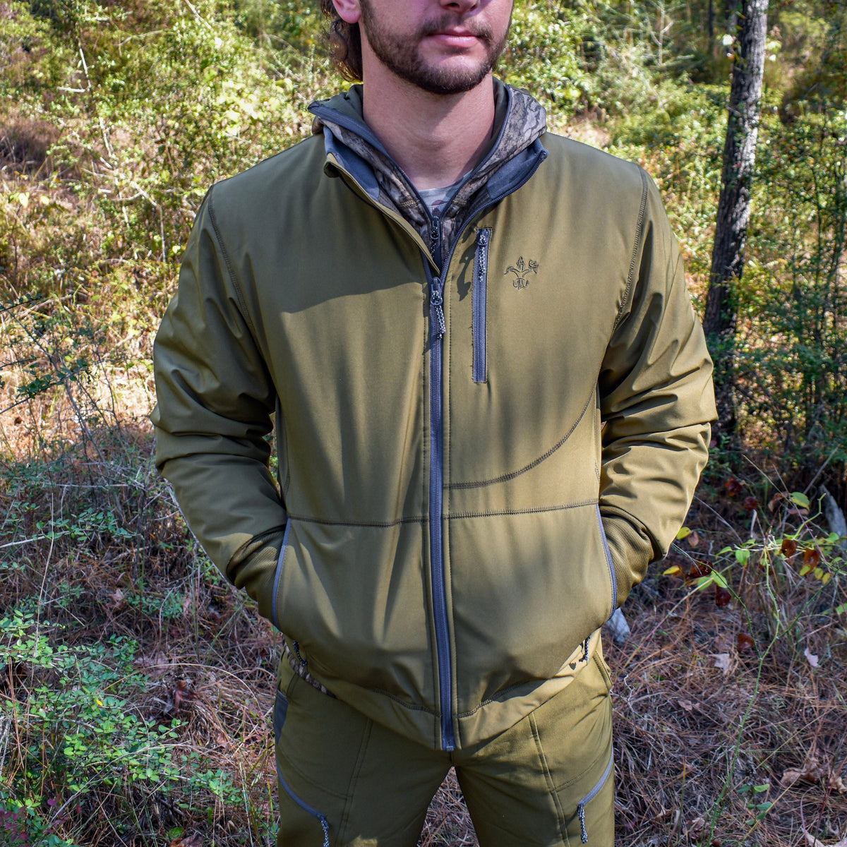 DayBreak Lightweight Jacket (Delta Olive) - Sportsman Gear