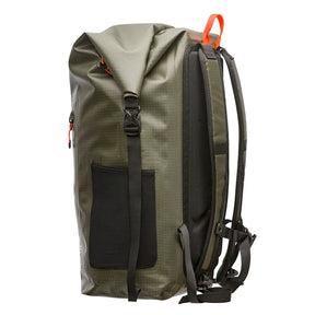 Grundens Wayward Roll Top Waterproof Backpack 38L in Deep Depths - Sportsman Gear