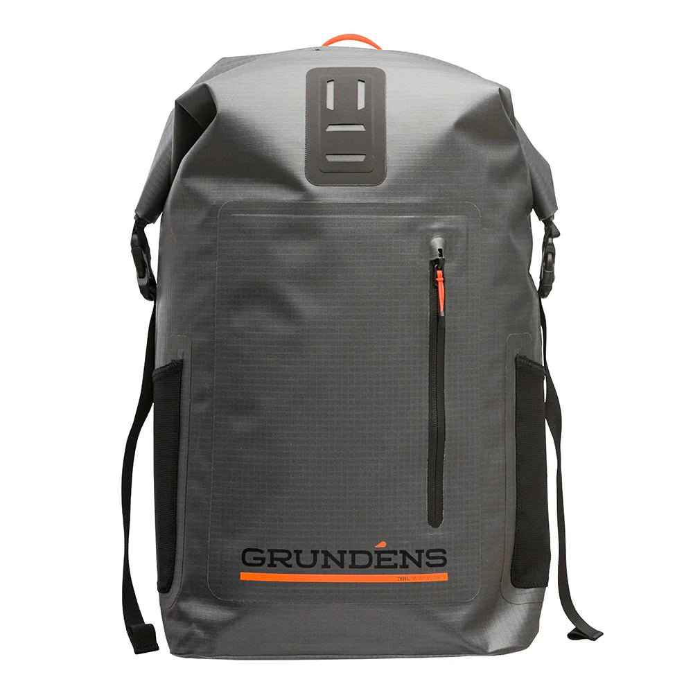 Grundens Wayward Roll Top Waterproof Backpack 38L in Deep Depths - Sportsman Gear