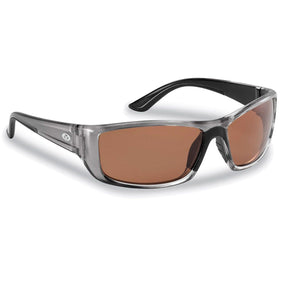 Flying Fisherman Buchanan Polarized Sunglasses Smoke/Camo - Sportsman Gear
