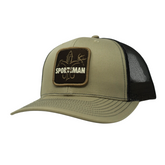 Logo Patch Sportsman Hat - Khaki/Coffee - Sportsman Gear