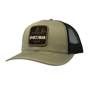 Logo Patch Sportsman Hat - Navy - Sportsman Gear