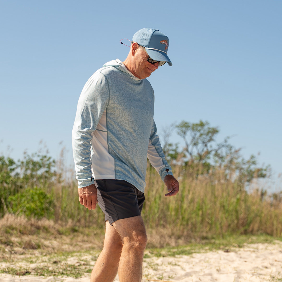 Cool Breeze Pro 2.0 Hoodie (Aqua Topo)