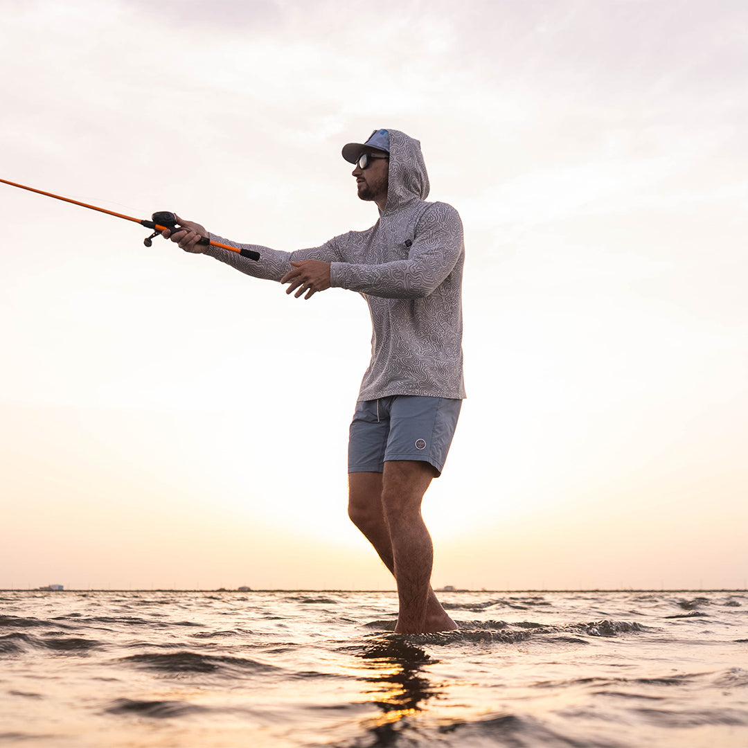 Sportsman Bayou Fishing Shorts Lined 6 inch