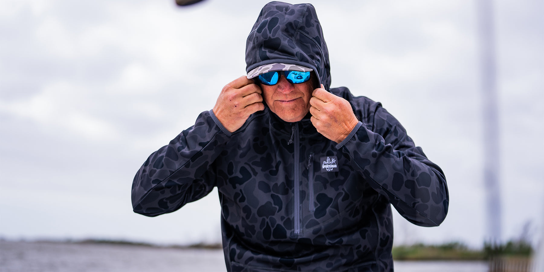 W3 Outbound Hoodie: Windproof Hunting Hoodie with Face Mask