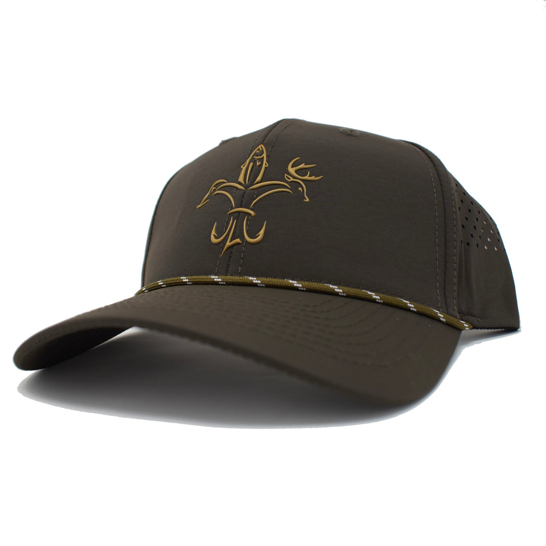 Sportsman Laser Vented Retro Hat (Cypress)