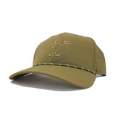 Sportsman Laser Vented Retro Hat (Delta Olive)