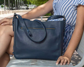 Ellington Leather Hobo w/ Zippered Pouch
