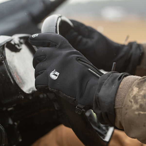 Cruze Touchscreen Gloves | Unisex - Black by Gator Waders - Sportsman Gear