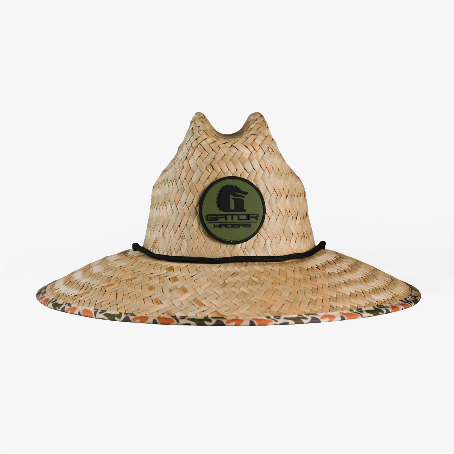 Straw Hat | Old School Camo by Gator Waders - Sportsman Gear