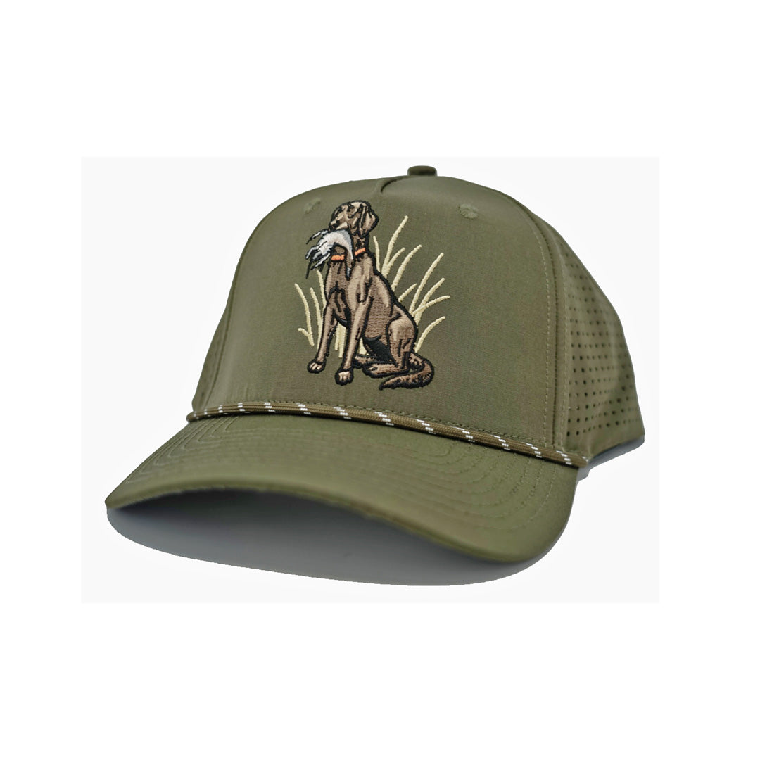Lab Laser Vented Retro Hat - Sportsman Gear