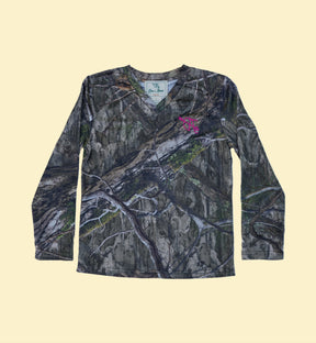 V-Neck Long Sleeve Shirt by Bow and Arrow Outdoors - Sportsman Gear