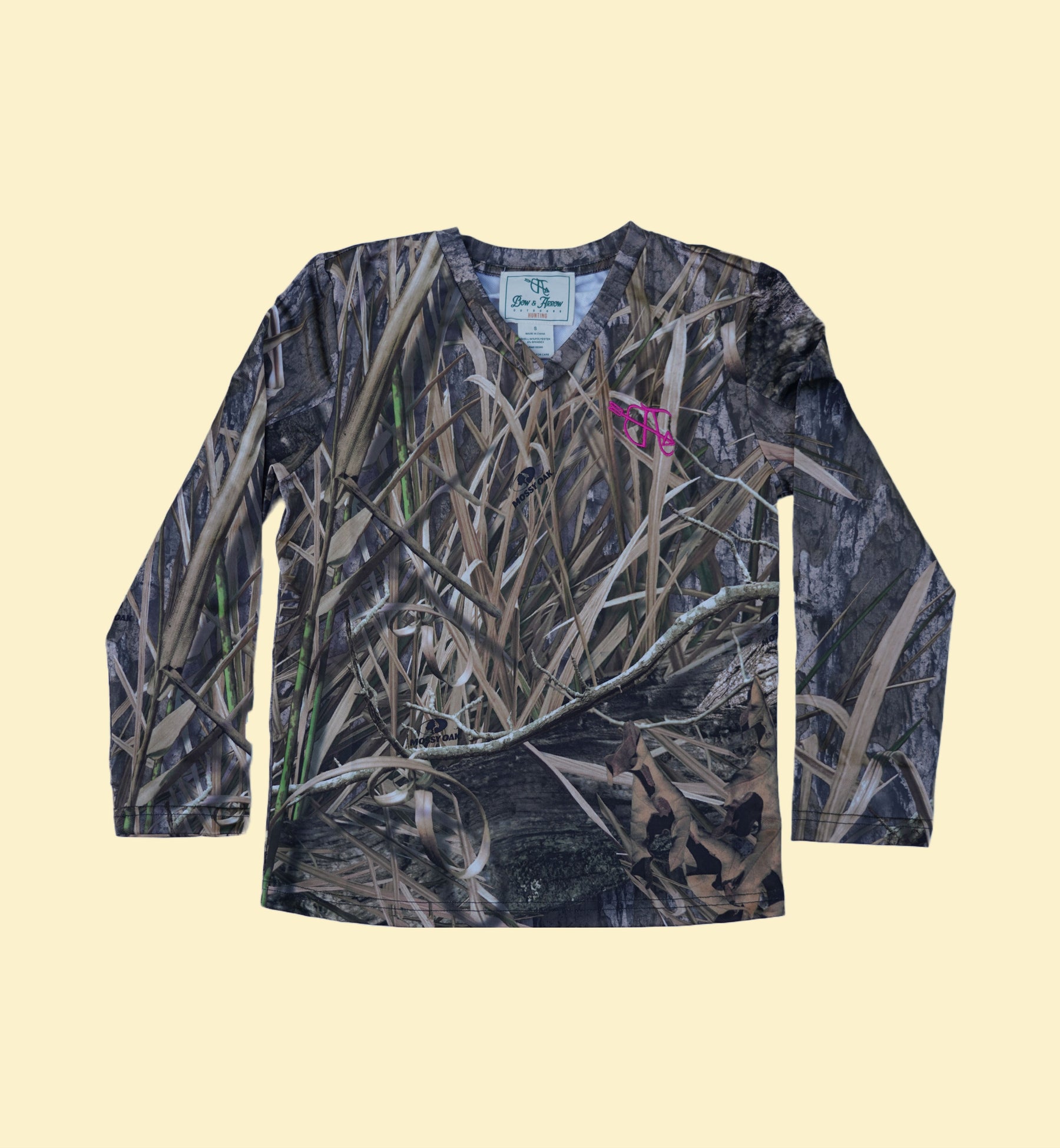 V-Neck Long Sleeve Shirt by Bow and Arrow Outdoors - Sportsman Gear