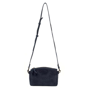 Tooled Leather Crossbody Bag