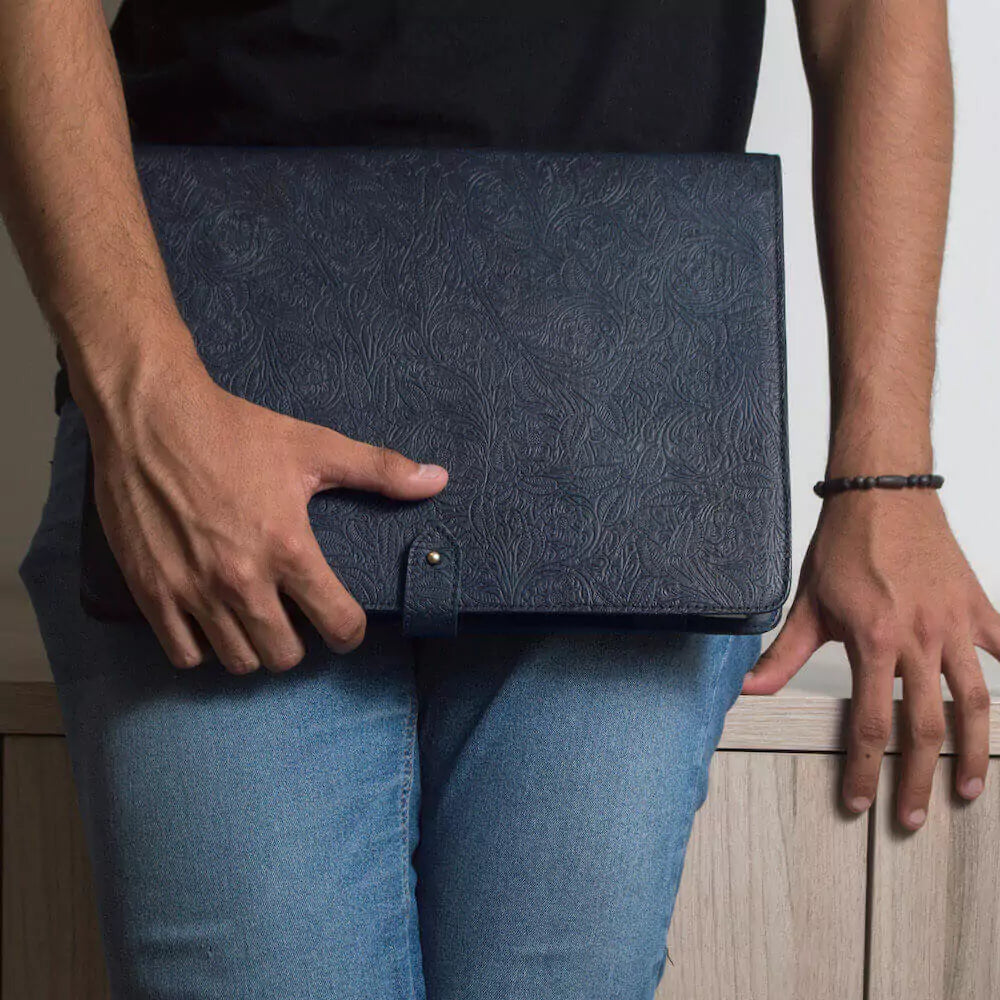 Tooled Leather Padfolio