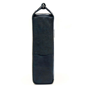 Tooled Leather Two Bottle Wine Carrier