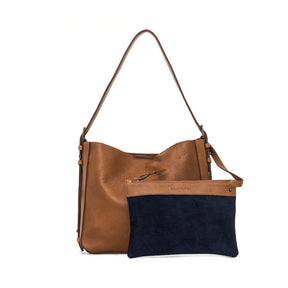 Ellington Leather Hobo w/ Zippered Pouch
