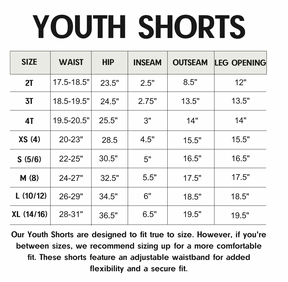 Youth 6" Rock Shorts (Sky) - Sportsman Gear