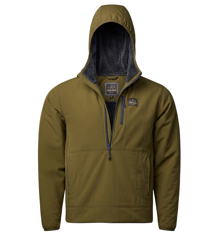 Coldfront Sherpa Hoodie (Delta Olive)