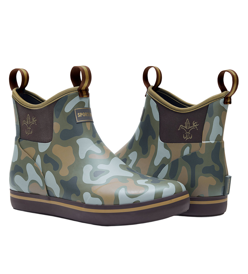 Lowland Ankle Boots (Delta Olive Camo)