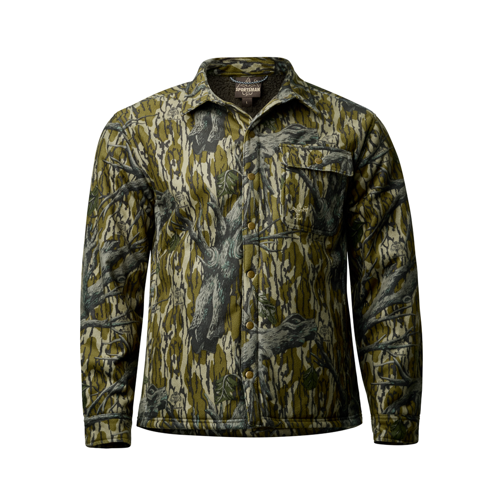 Sportsman Drifter Sherpa Jacket | Mossy Oak Treestand– Sportsman Gear
