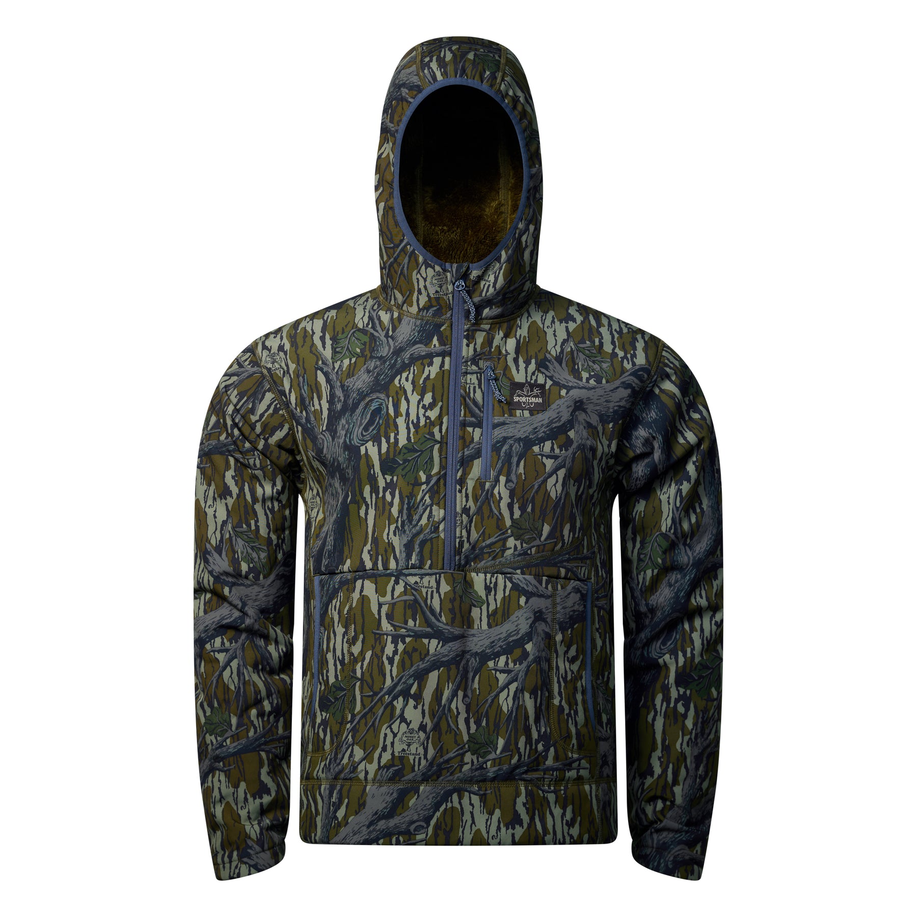 Cold Front Sherpa Hoodie (Mossy Oak Treestand)