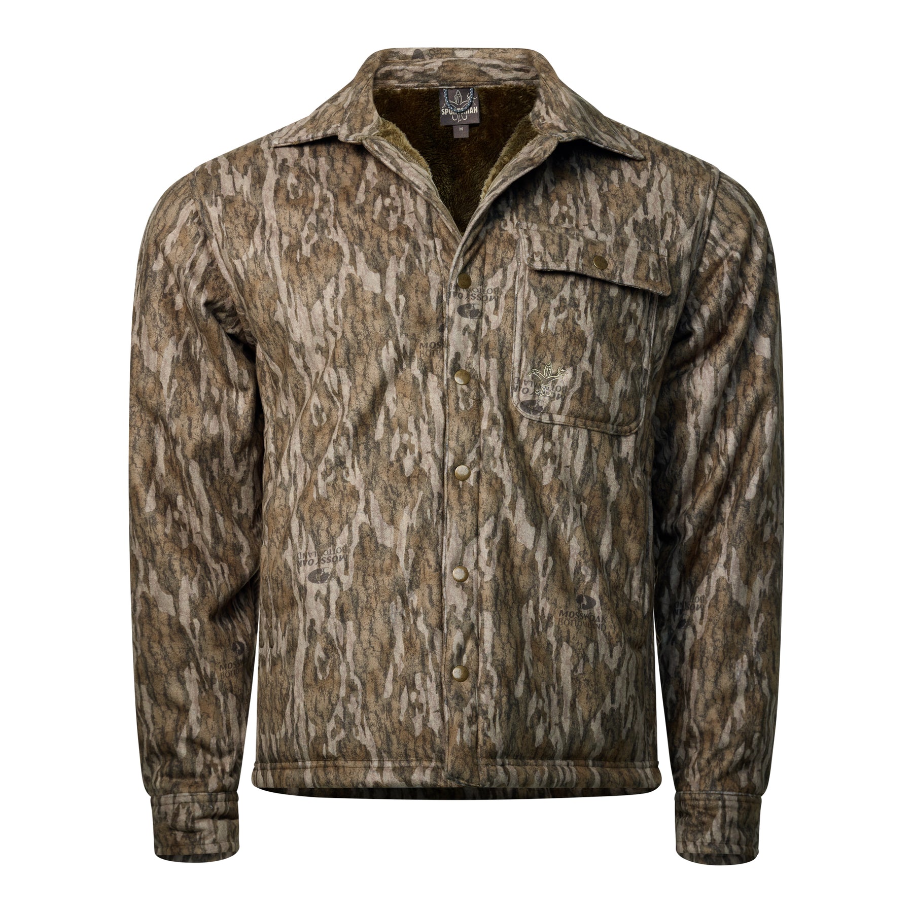 Drifter Series Sherpa Fleece Shirt/Jack (Mossy Oak Bottomland)