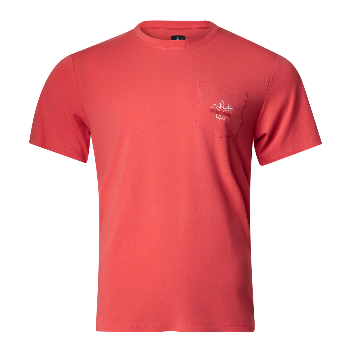Bamboo Classic Pocket T (Coral)