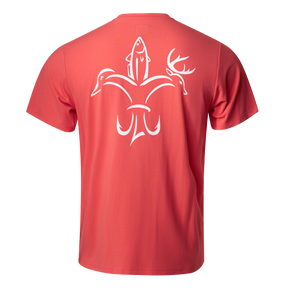 Bamboo Classic Pocket T (Coral)
