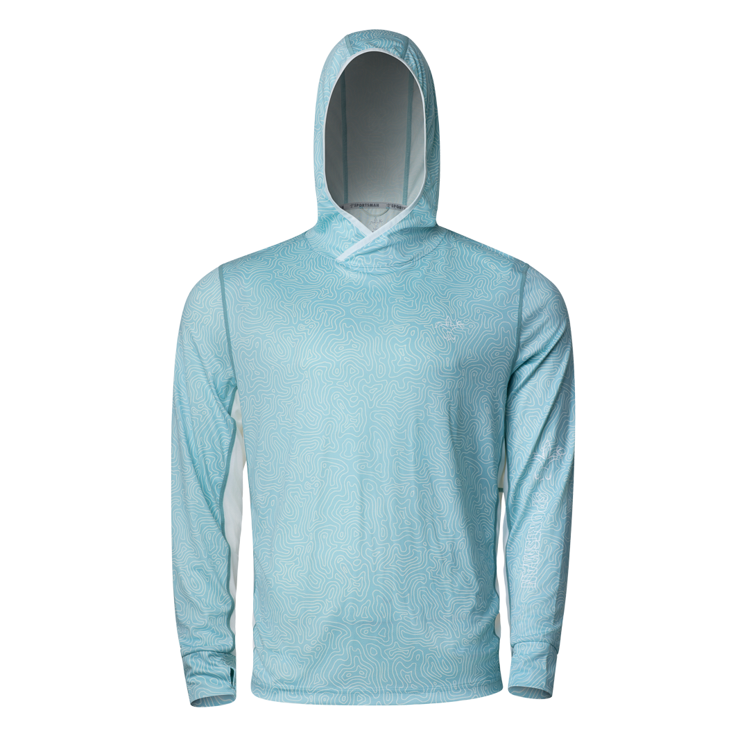 Cool Breeze Pro 2.0 Hoodie (Aqua Topo)
