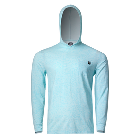 Bamboo Hoodie (Topo Aqua) - Sportsman Gear