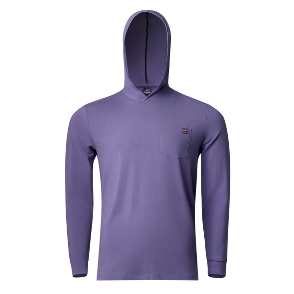 Men's LSU Bamboo Hoodie – UPF 50+ Fishing Hoodie | Sportsman Gear