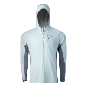 Cool Breeze 1/4 zip Hoodie (Smoke)