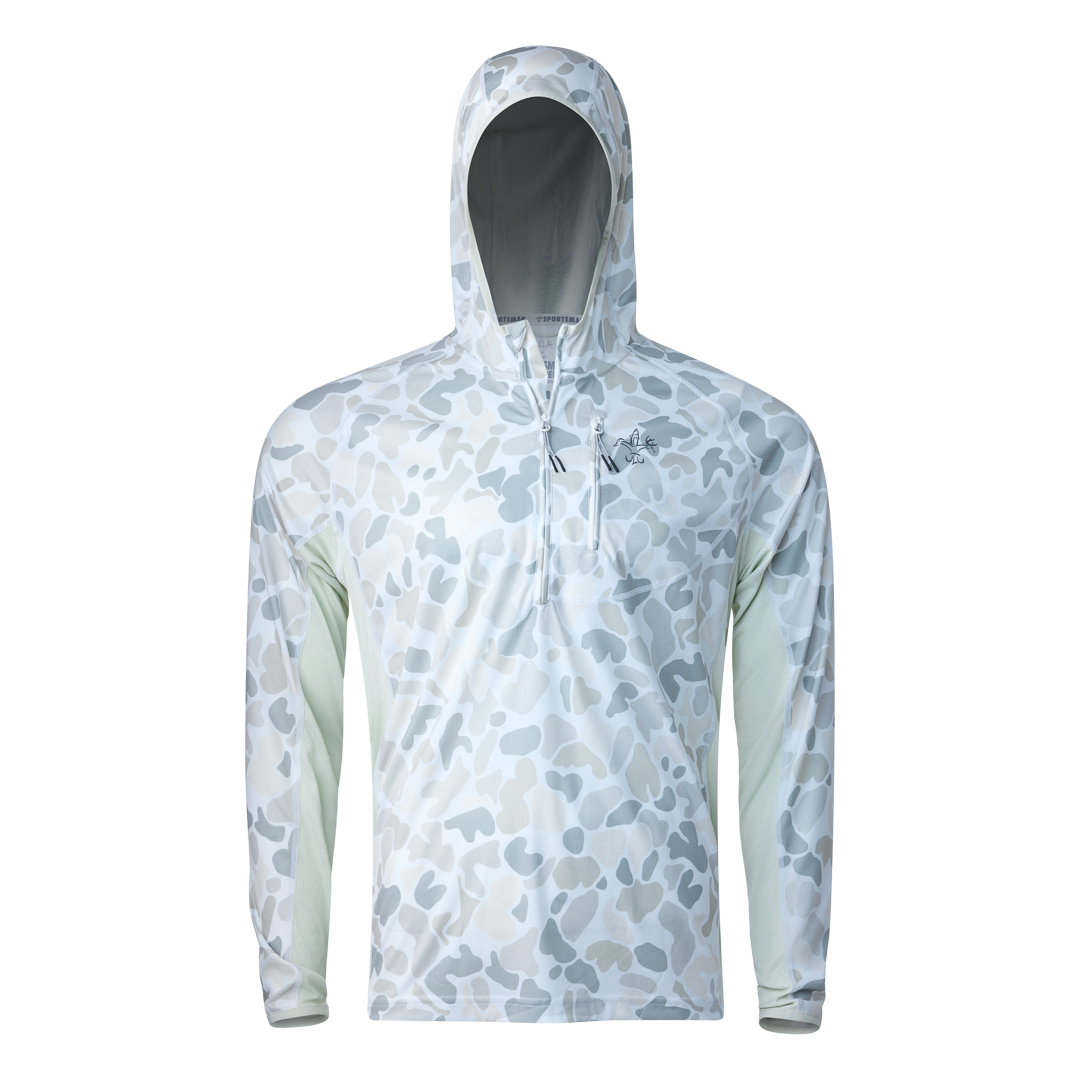Cool Breeze 1/4 zip Hoodie (Glacier)