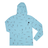 Youth Bamboo Hoodie (Pelagic) - Sportsman Gear