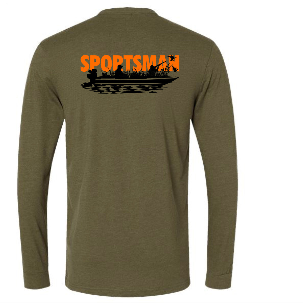 The Duck Blind Tee Shirt Long Sleeve - Sportsman Gear