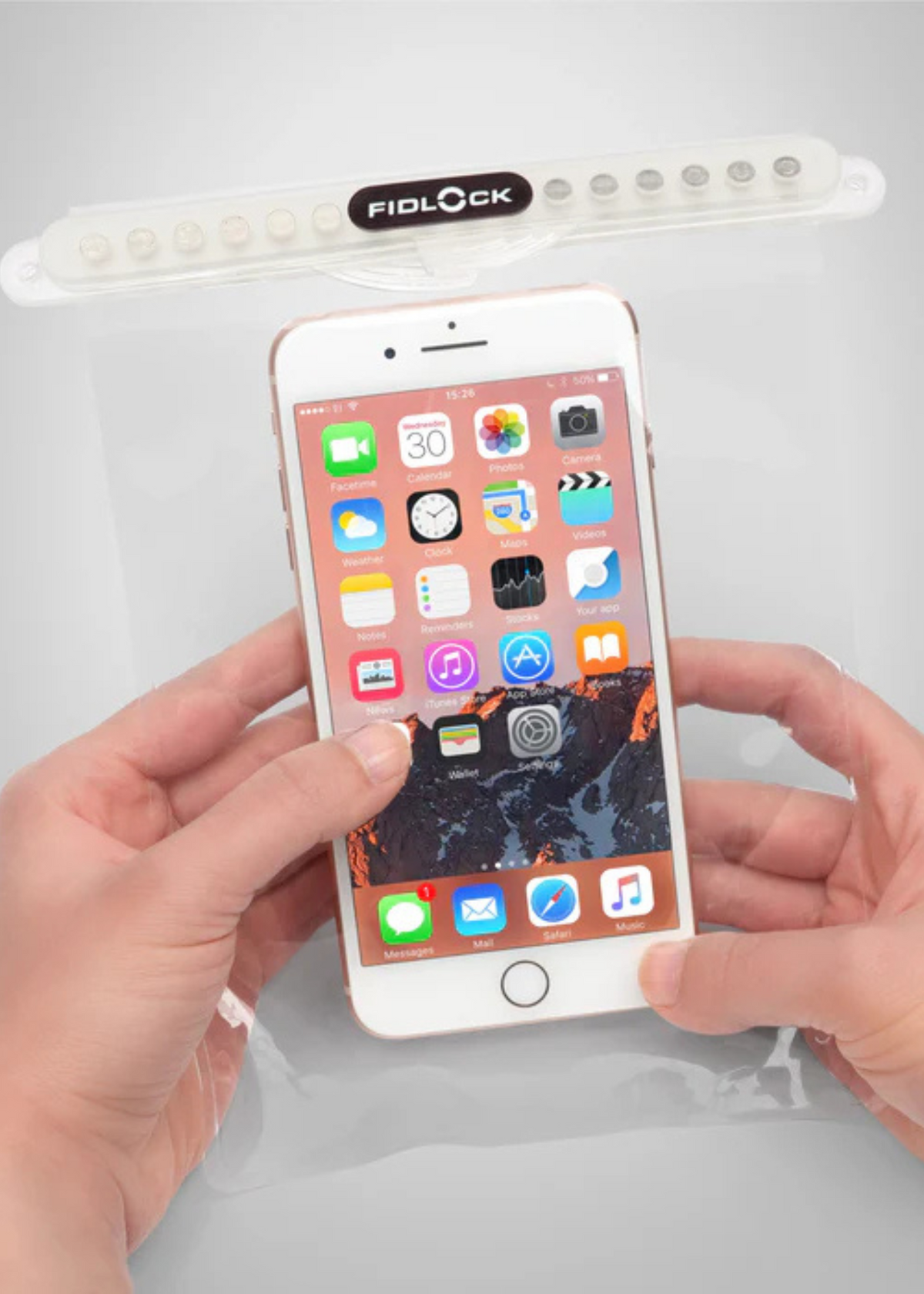 Auto-Sealing, Waterproof, Scent Proof Cell Phone Dry Bag