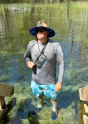 (Restocking on May 5th) Auto-Sealing, Waterproof, Floating, Scent Proof Sling Dry Bag