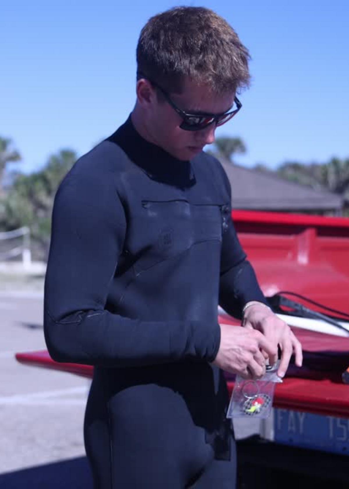 Auto-Sealing, Waterproof, Scent Proof Surfing Dry Bag