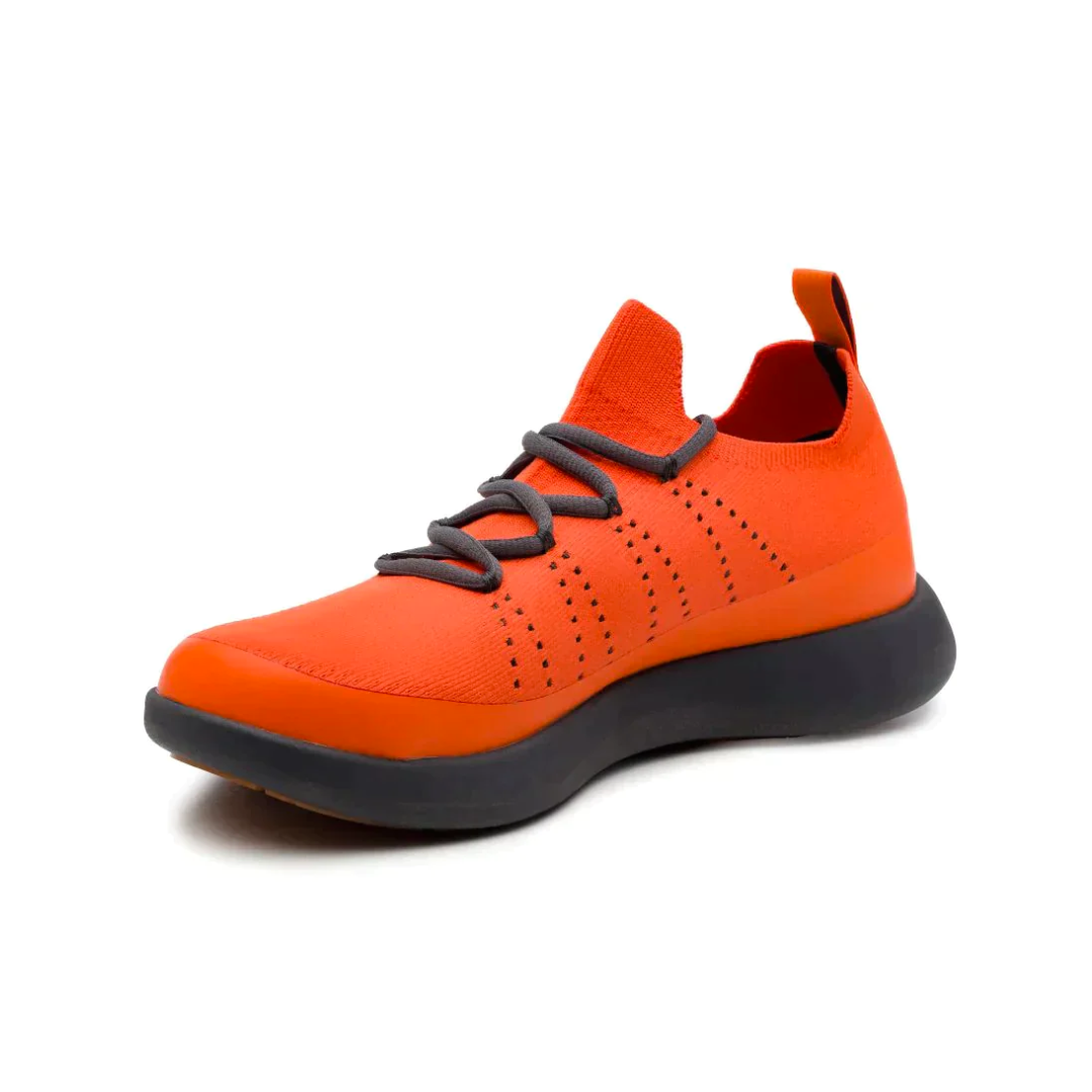 Grundens Men's SeaKnit Boat Shoes - Red Orange - Sportsman Gear