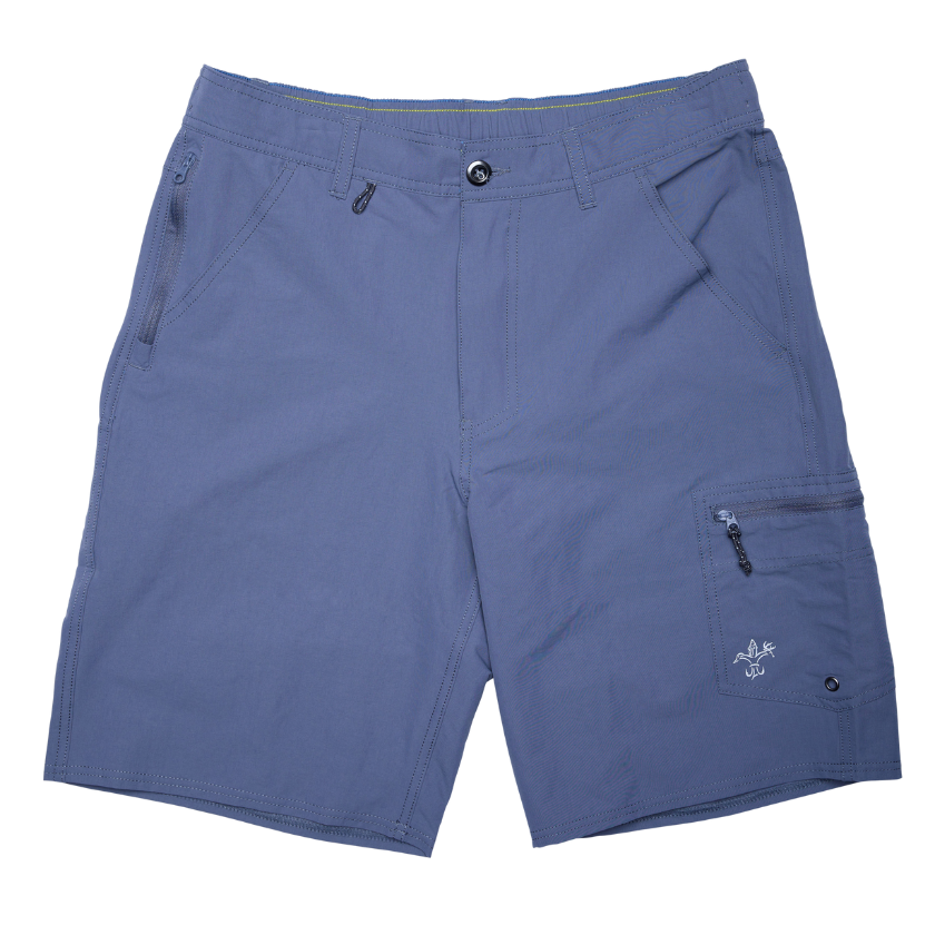 Reel Legends Men's Bonefish Cargo Shorts - 7.5" Inseam Water Repellent Nylon Shorts