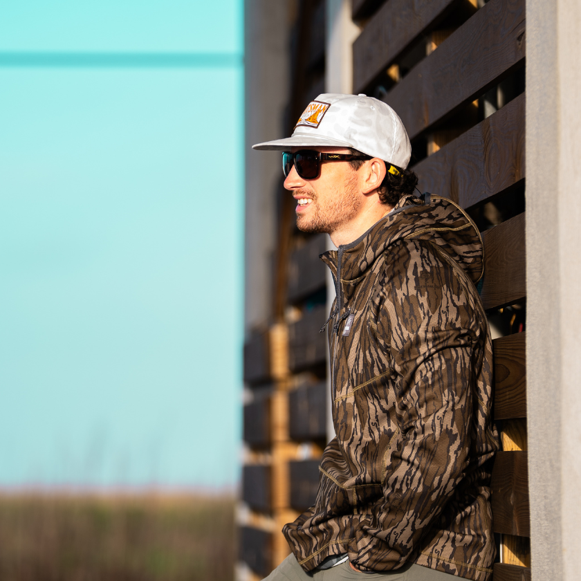 Insulated Hunting Hoodie | Hoodie with Face Mask | Sportsman Gear Midnight Old School Camo / 2X-Large