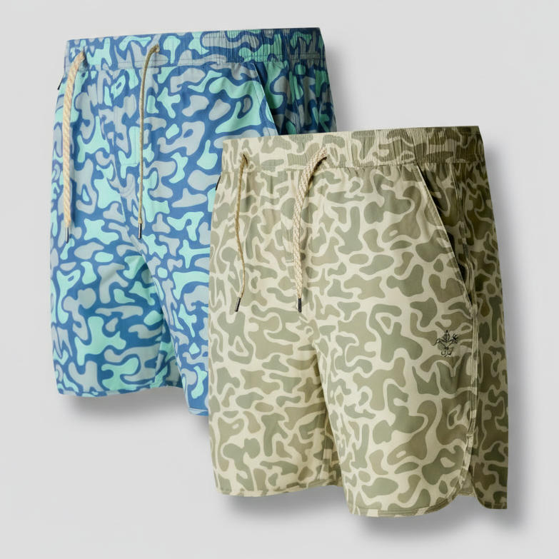 Rock Shorts Bundle - Infinity Camo & Dark Wood