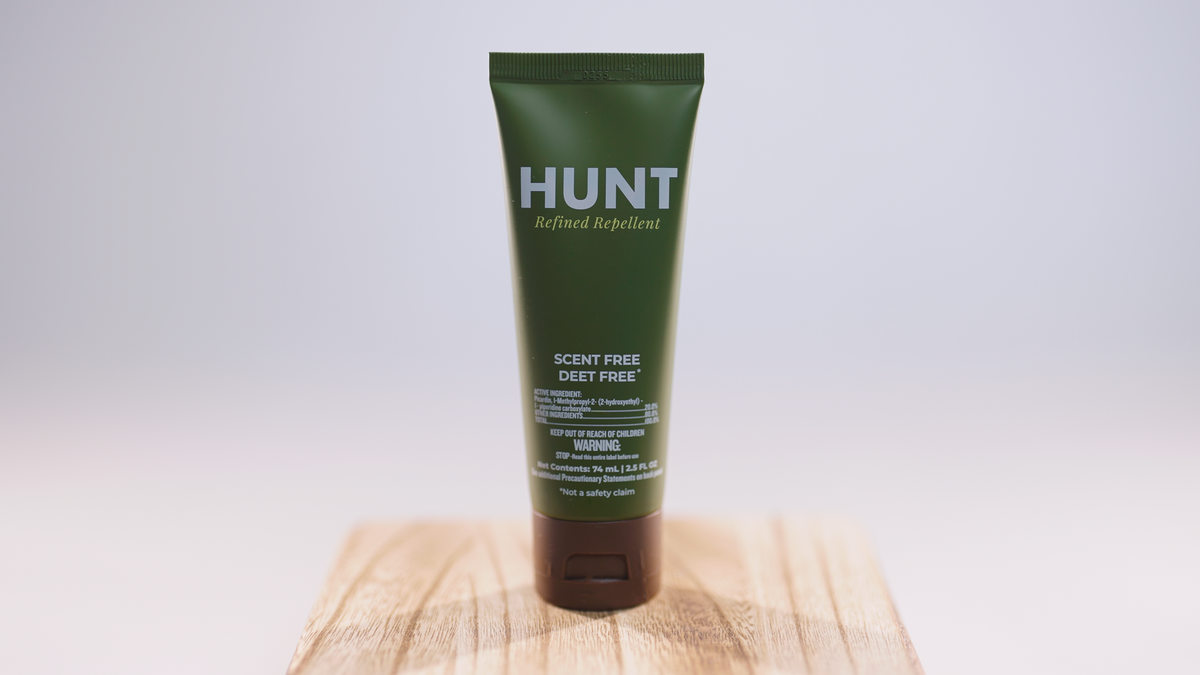 HUNT - Scent-Free, DEET-Free Insect Repellent Lotion - Sportsman Gear