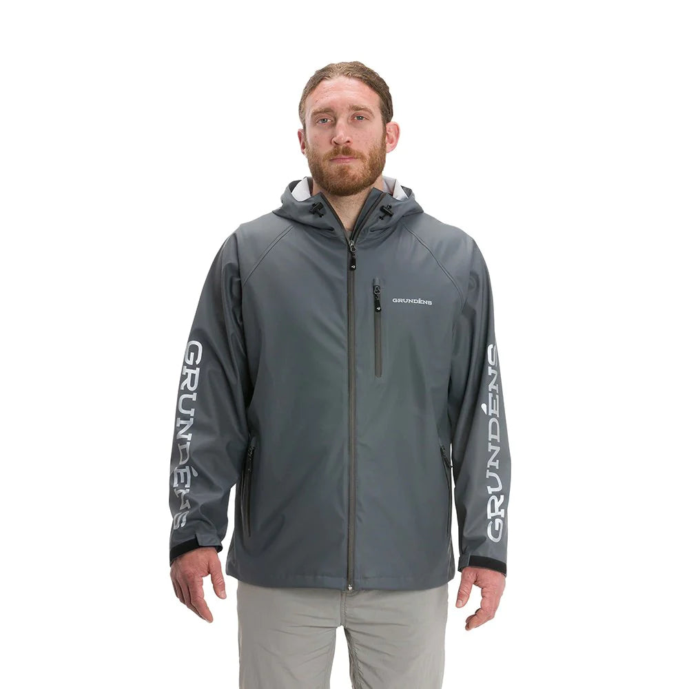 Grundens Tourney: Lightweight Waterproof Rain Jacket - Sportsman Gear