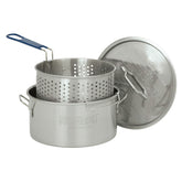 Stainless steel fry pot